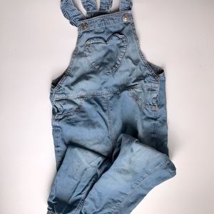 Girl Jean overalls